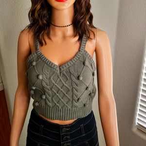 Olive Green Summer top